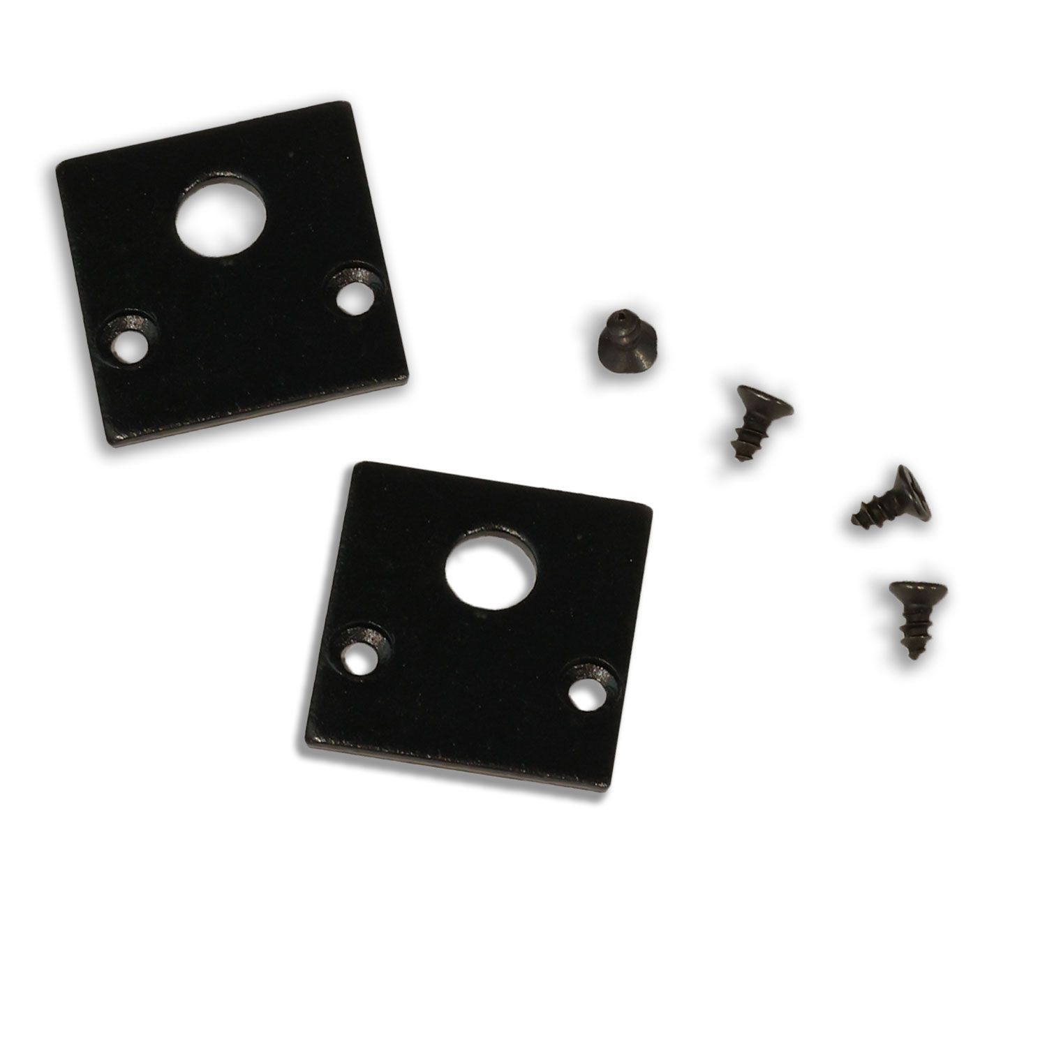 Track48 Endkappe für Aufbauschiene flat, schwarz, 2 Stück