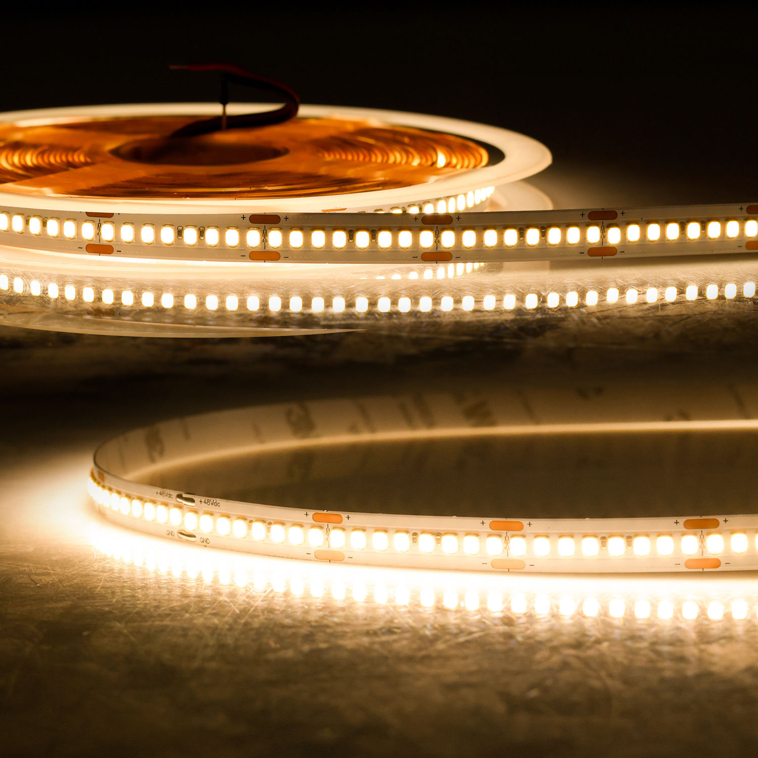 LED HEQ927 Flexband High Bright, 48V DC, 22W, IP20, 2700K, 140lm/W, 5m Rolle, 240 LED/m