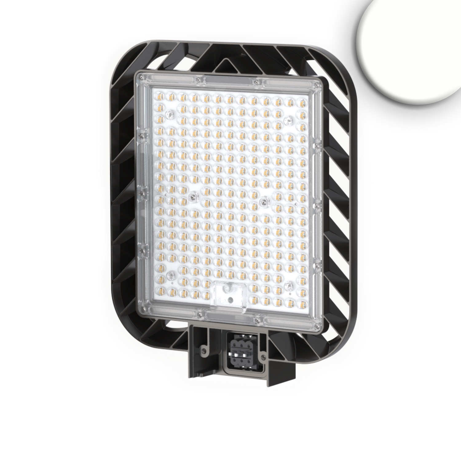 LED Street Light Modul EM145 RAL8019 Graubraun, 4000K, IP65, 140 lm/W, exkl. Adapter