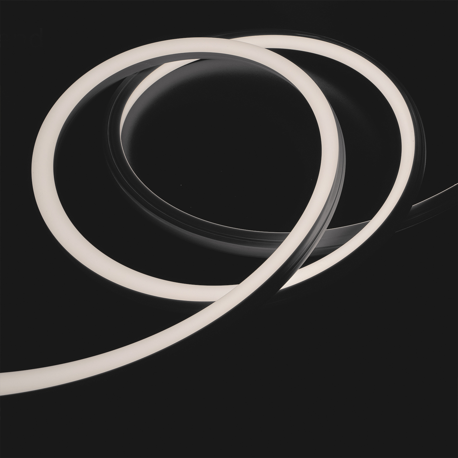 LED NEON940 Flexband Twist+Bend B16H16, 24V DC, 10W, IP67, 4000K, 5m, 140 LED/m, inkl. Montageclips