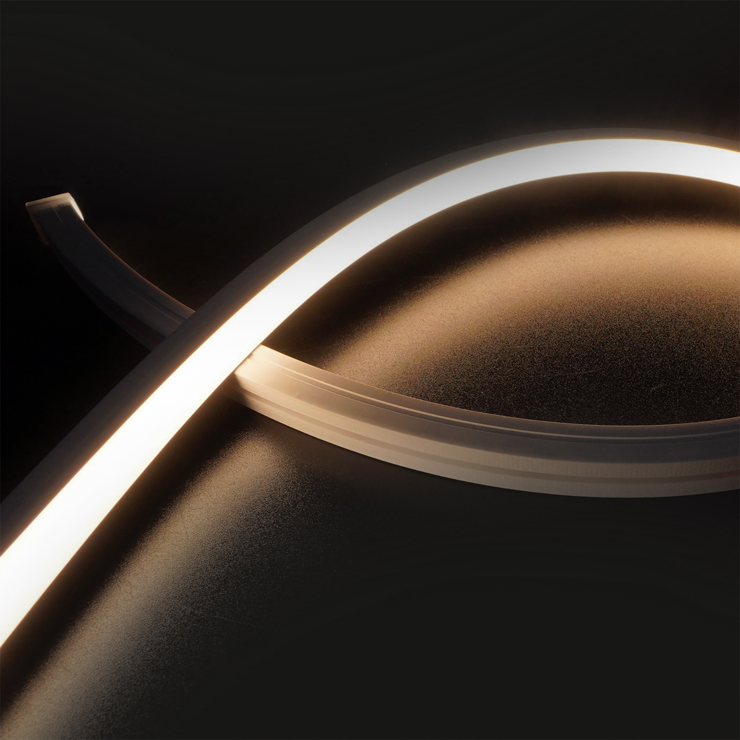 LED NEON930 Flexband B13H13, 24V DC, 12W, IP67, 3000K, 5m Rolle, 140 LED/m, inkl. Montageclips