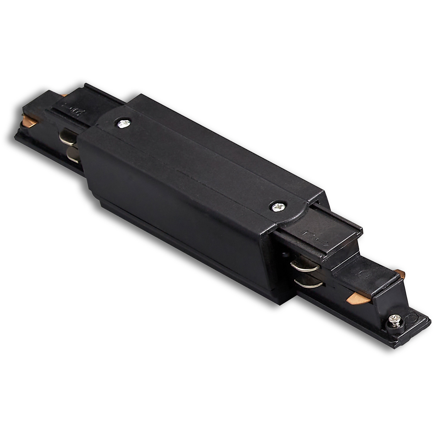 3-Phasen DALI Mittel-Einspeisung für Aufbauschiene, schwarz