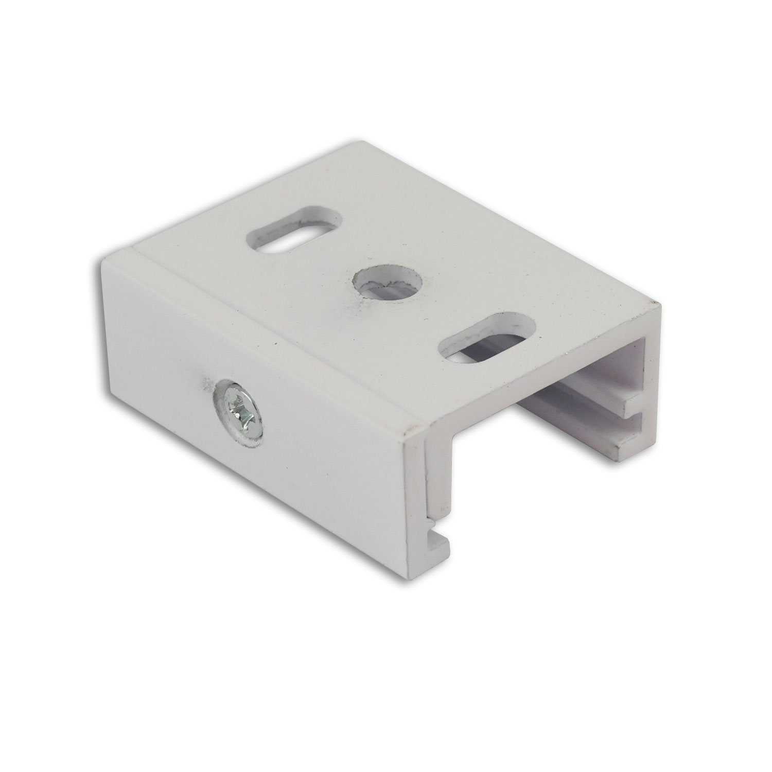 3-Phasen DALI Schiene Montageclip, weiß, 1 STK