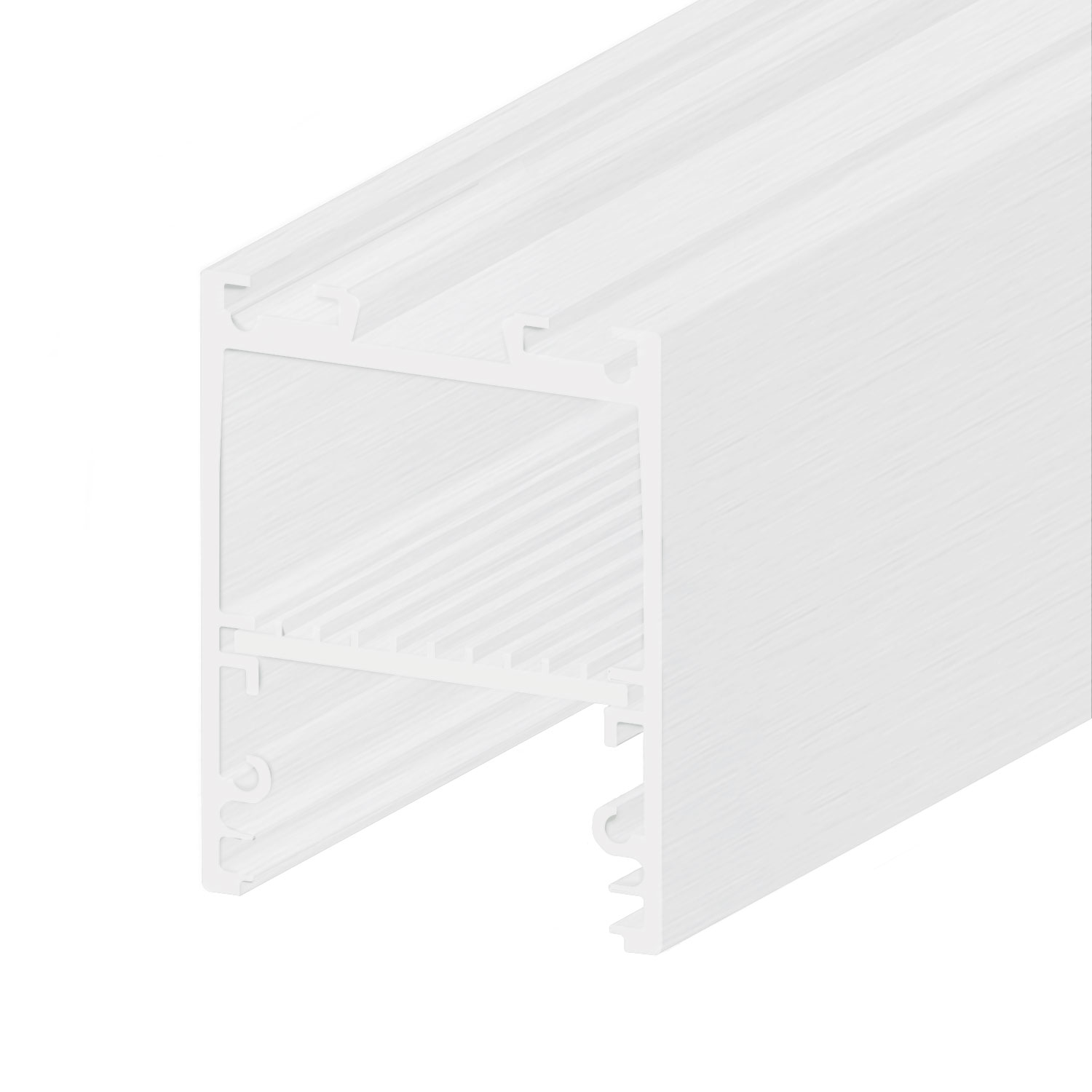 LED Leuchtenprofil LAMP30 V2 Aluminium weiß RAL 9003 300cm