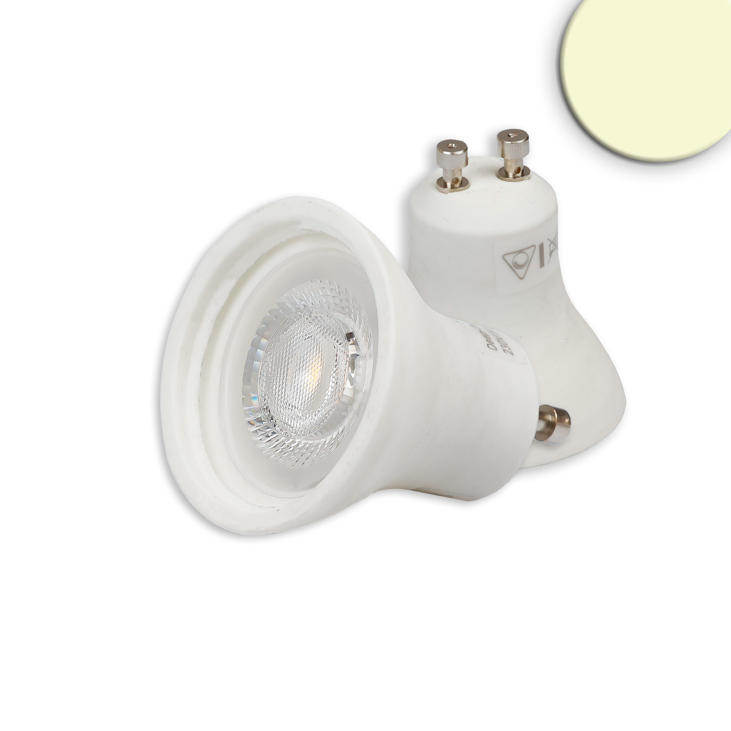 LED Spot SYS-GU10, rund, 5W, CRI90, 3000K, dimmbar (exkl. Cover, exkl. Einbaurahmen)