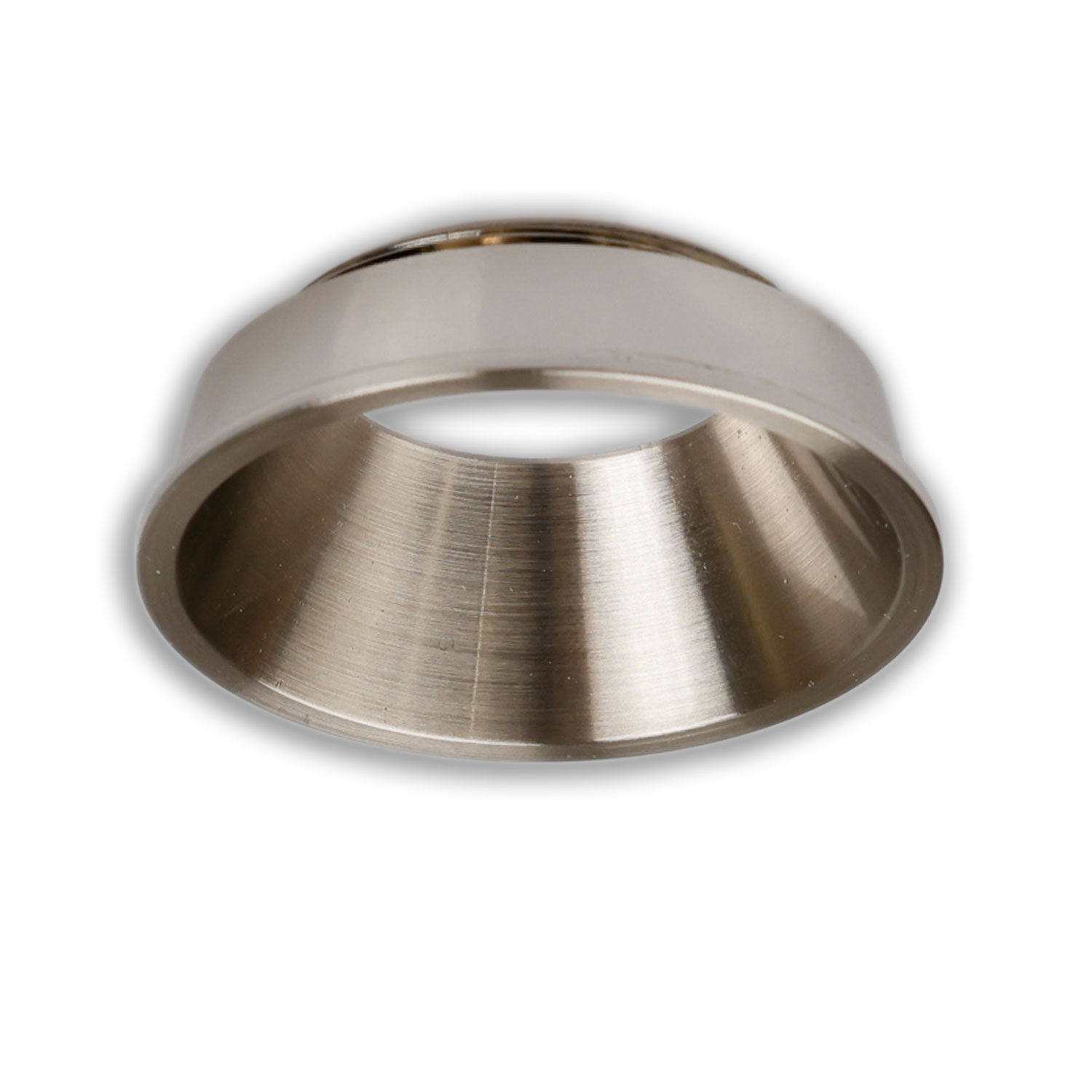 Cover für LED Spot und LED Modul SYS-GU10, nickel gebürstet, rückversetzt, UGR<12