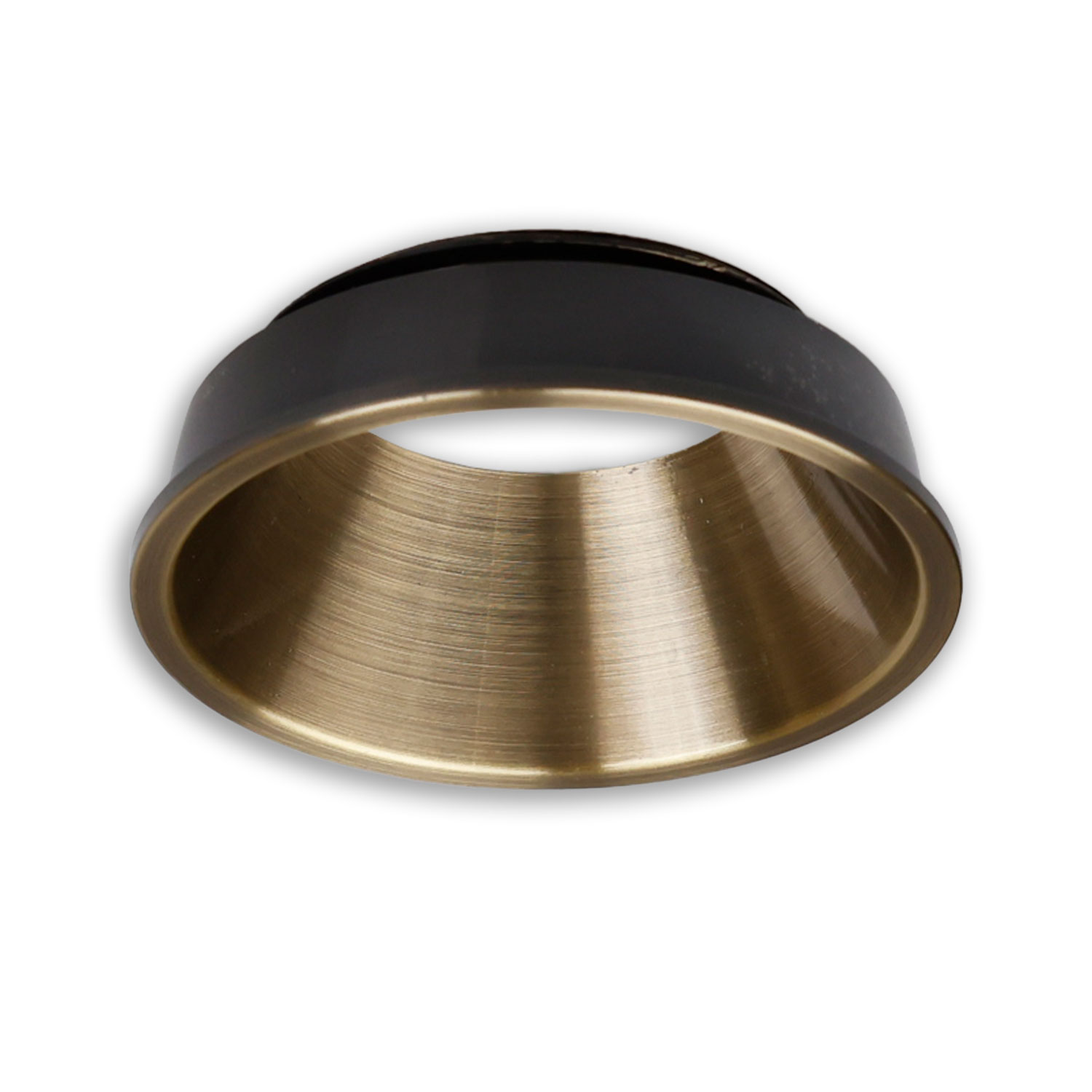 Cover für LED Spot und LED Modul SYS-GU10, messing gebürstet, rückversetzt, UGR<12