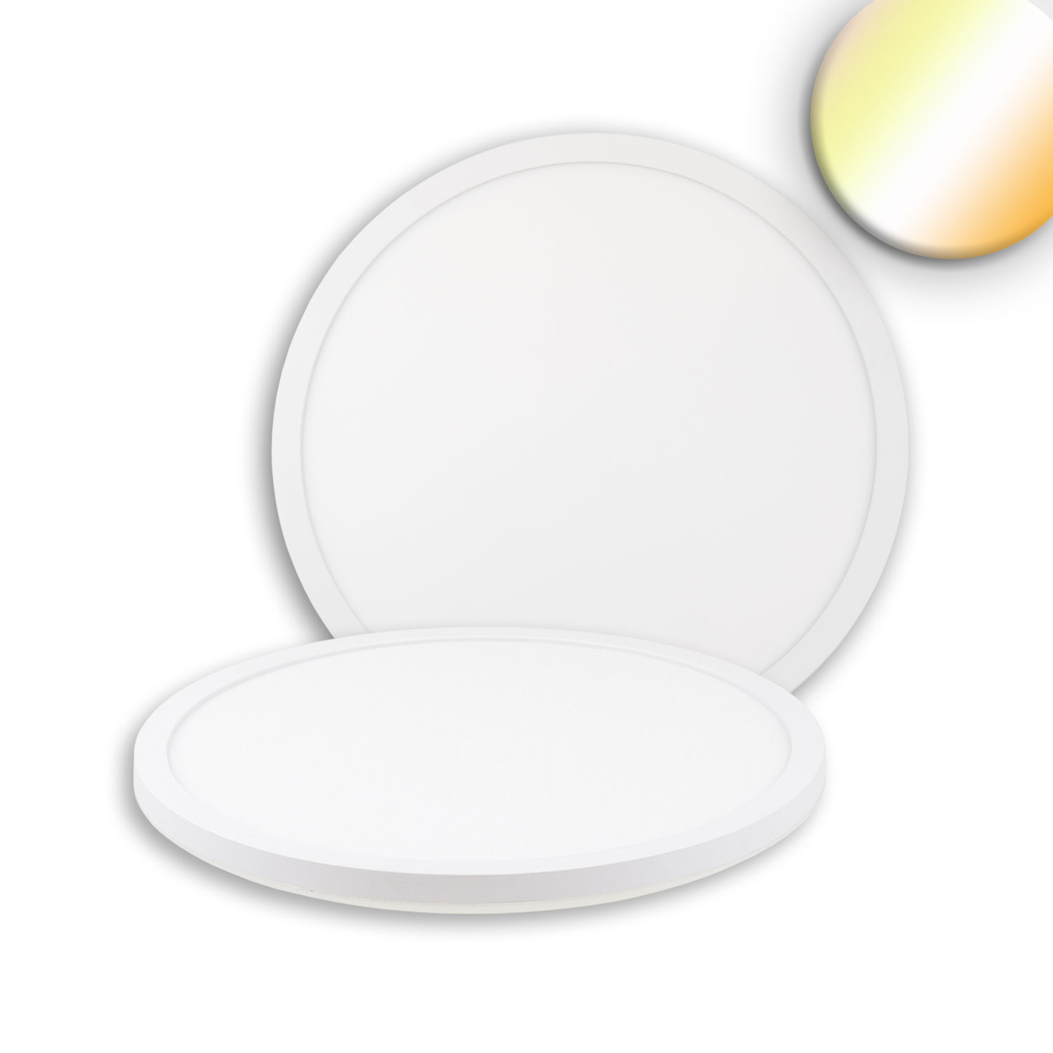 LED Deckenleuchte Slim300 PRO, 18W, weiß, rund, IP44, DN300, 3000|4000|5000K, Up&Down