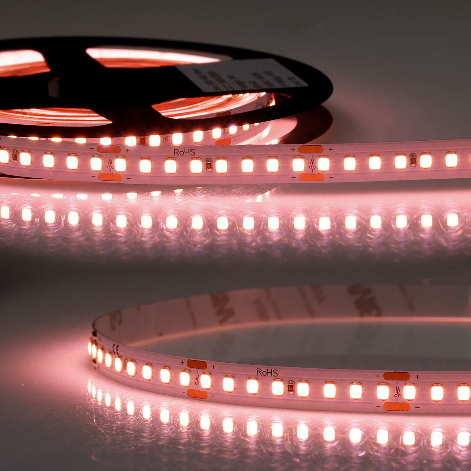 LED CRI Food Flexband Meat, 24V DC, 14,4W, IP20, 5m Rolle, 160 LED/m