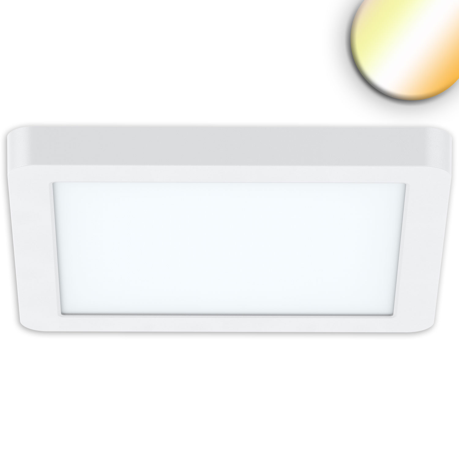 LED Aufbau/Einbauleuchte Flex Pro 300×300, 22W, weiß, 120lm/W, 3000|3500|4000K, dimmbar