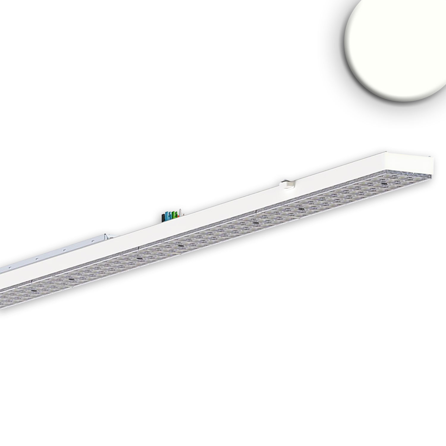 FastFix LED Linearsystem S Modul 1,5m 25-75W, 4000K, 180lm/W, 90°, DALI dimmbar mit Notlichtfunktion