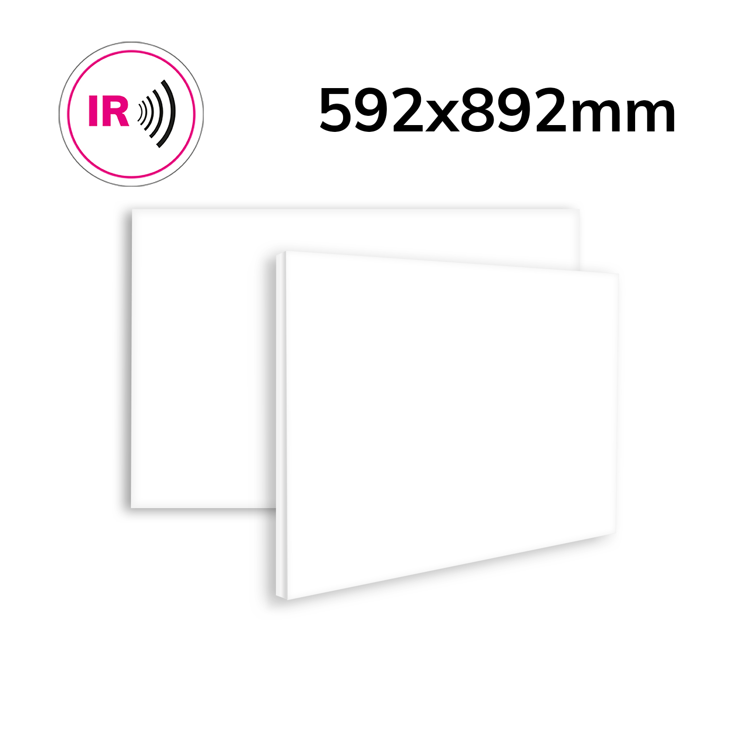 Infrarot-Panel BEST STANDARD 592x892mm, 480W