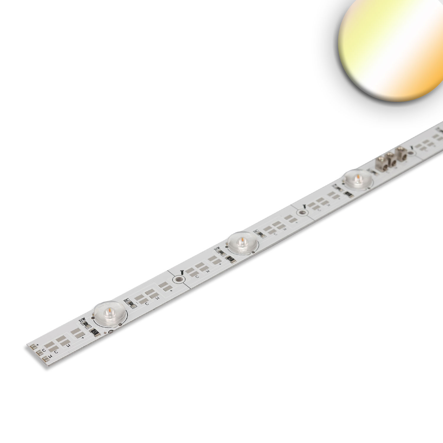 LED Platine Backlight 825/855, 1175mm, 180° Linse, 24V, 8W+8W, IP20, weißdynamisch, dimmbar