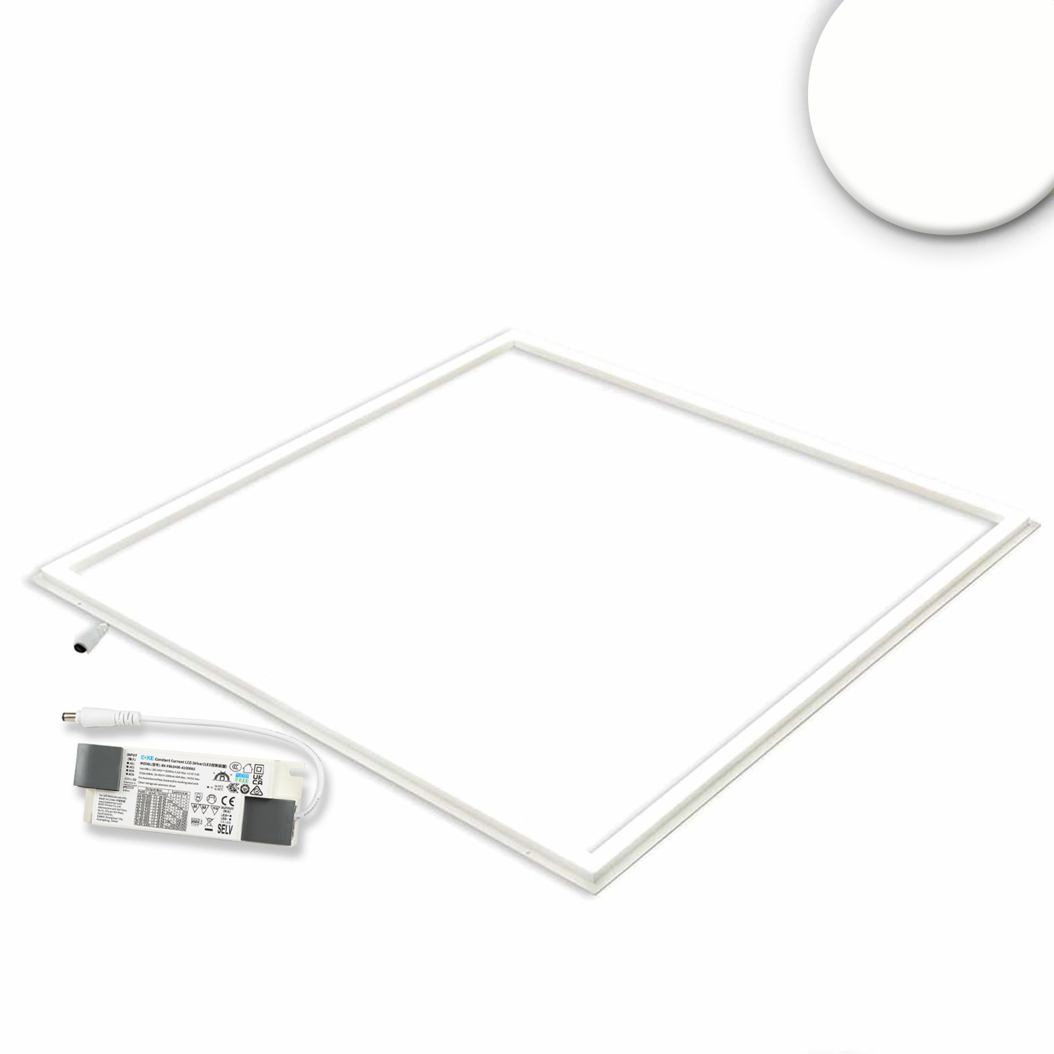 LED Panel Frame 625, 40W, neutralweiß, PowerSwitch 21-40W