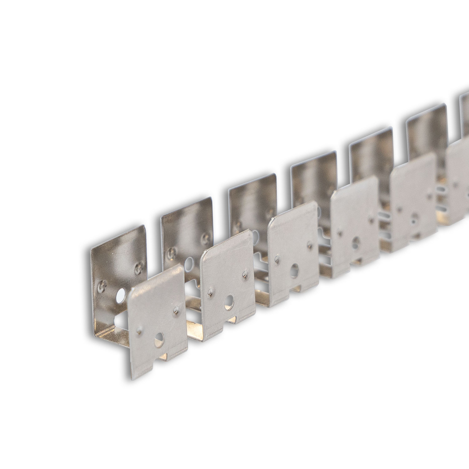 LED Aufbauprofil eloxiert, gezahnt und flexibel für NEON Flexband B16H16, 100 cm