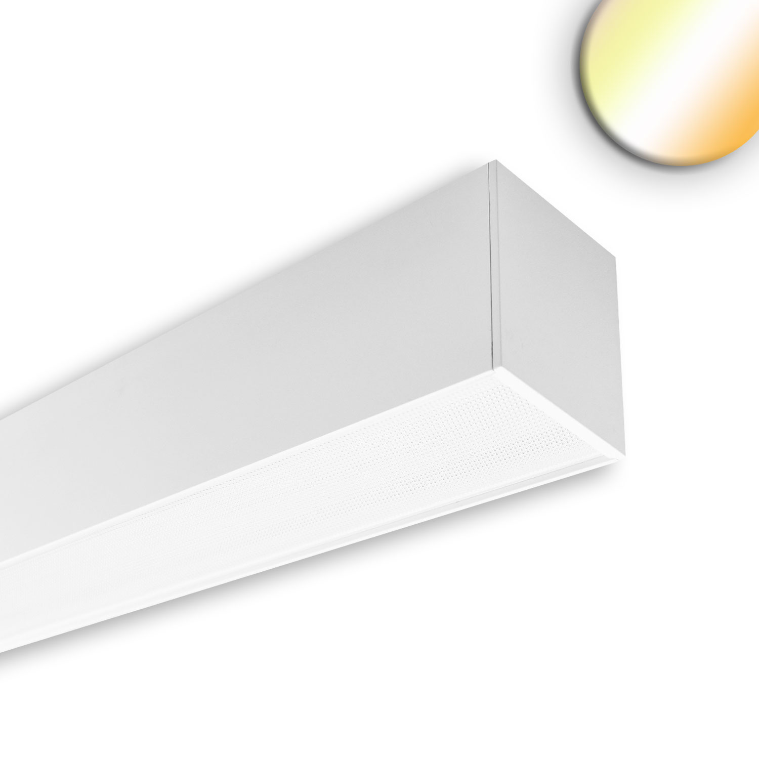 LINKLINE50 LED Aufbau/Hängeleuchte, 120cm, 30W, UGR<19 2H|2H, weiß, 3000|4000K, DALI dimmbar