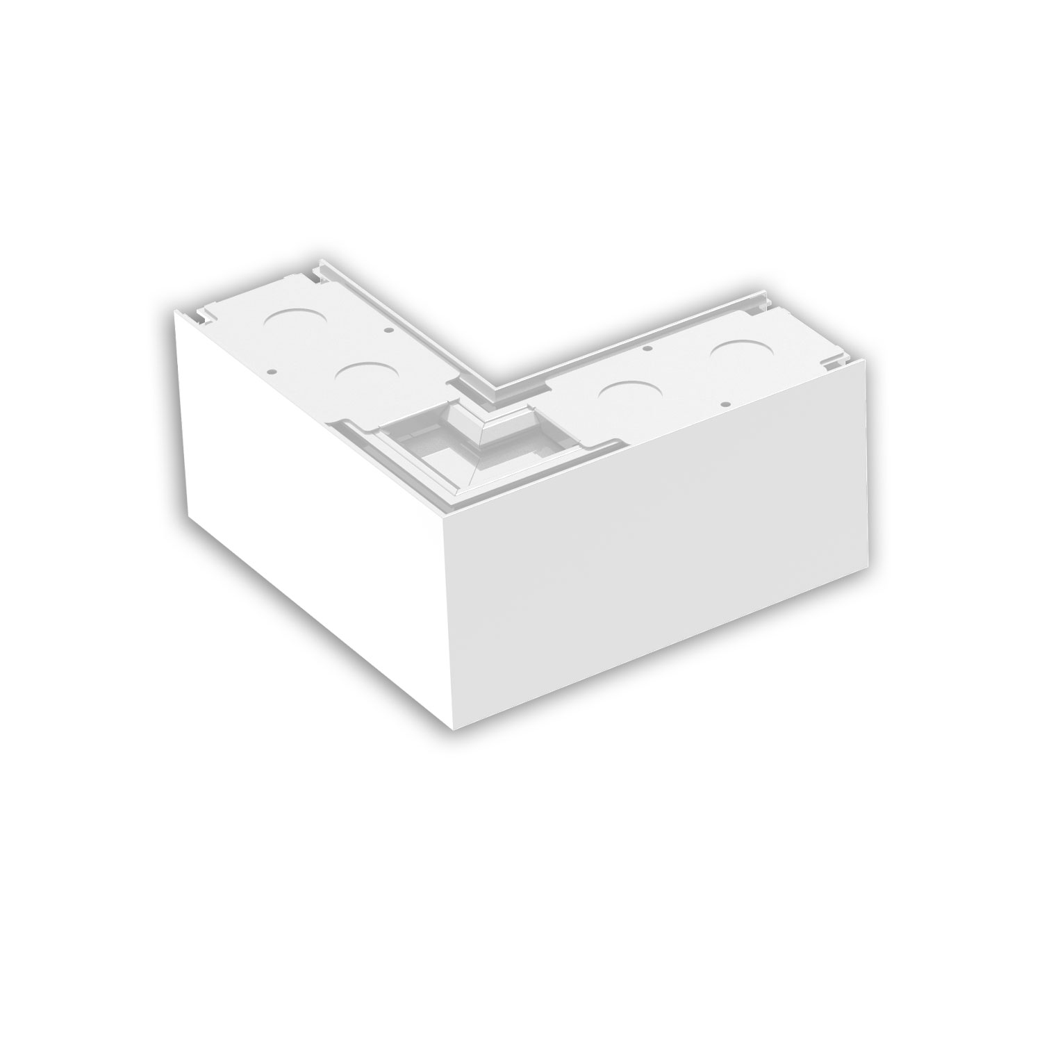 L-Verbinder für Aufbau/Hängeleuchte LINKLINE50 weiß