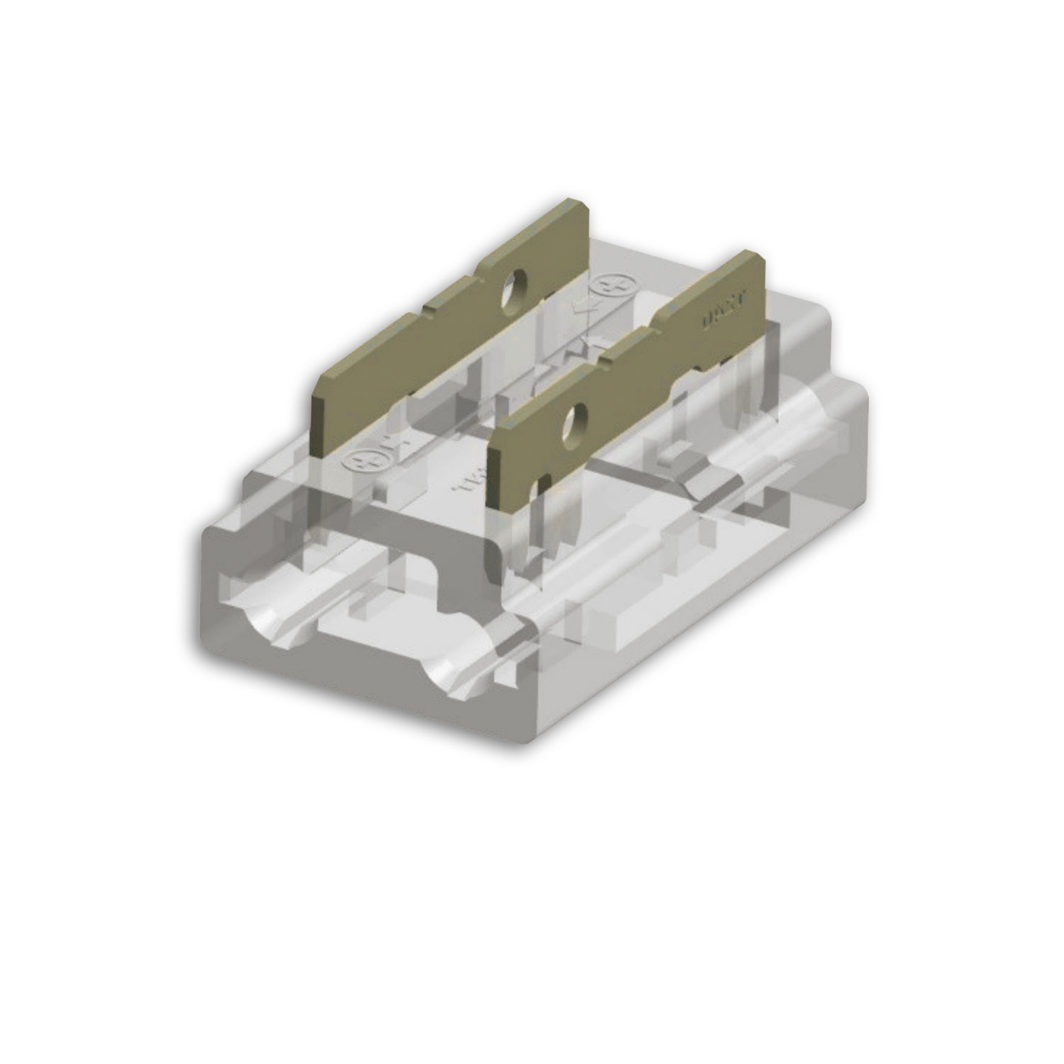 Kontakt-Verbinder Multi (max. 5A) K3-208 für 2-pol. IP20 Flexstripes mit Breite 8mm