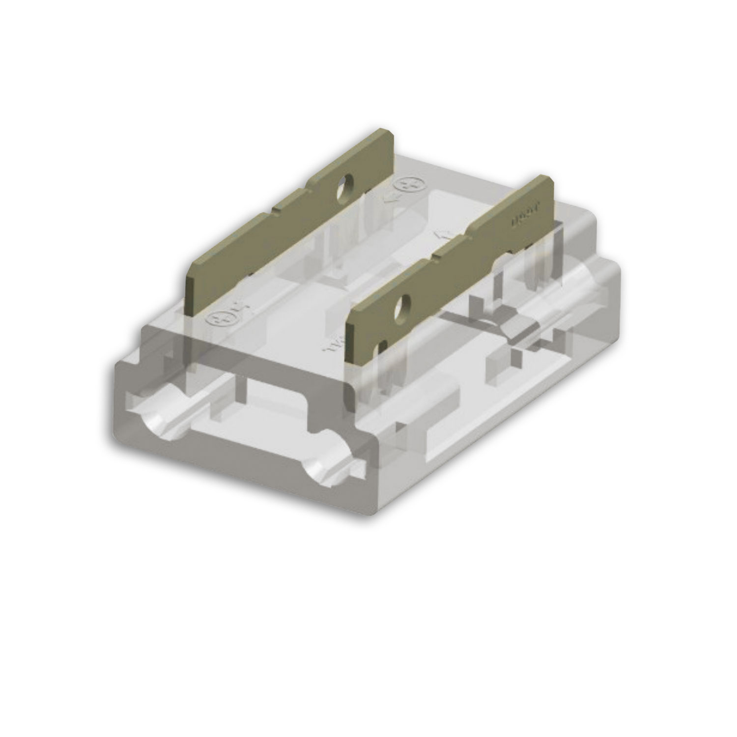Kontakt-Verbinder Multi (max. 5A) K3-210 für 2-pol. IP20 Flexstripes mit Breite 10mm