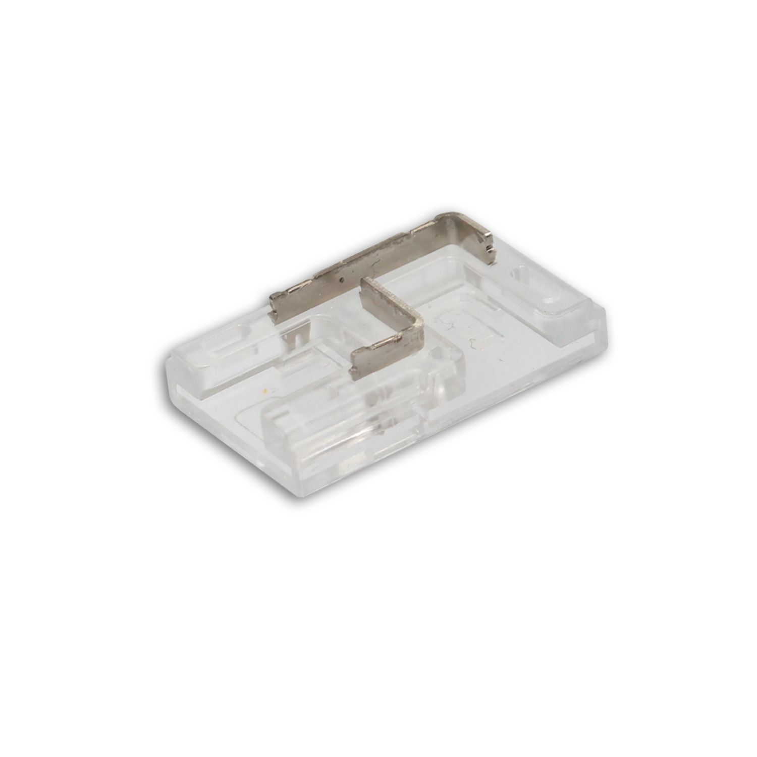 Kontakt-Verbinder 90° (max. 5A) K3-208 für 2-pol. IP20 Flexstripes mit Breite 8mm