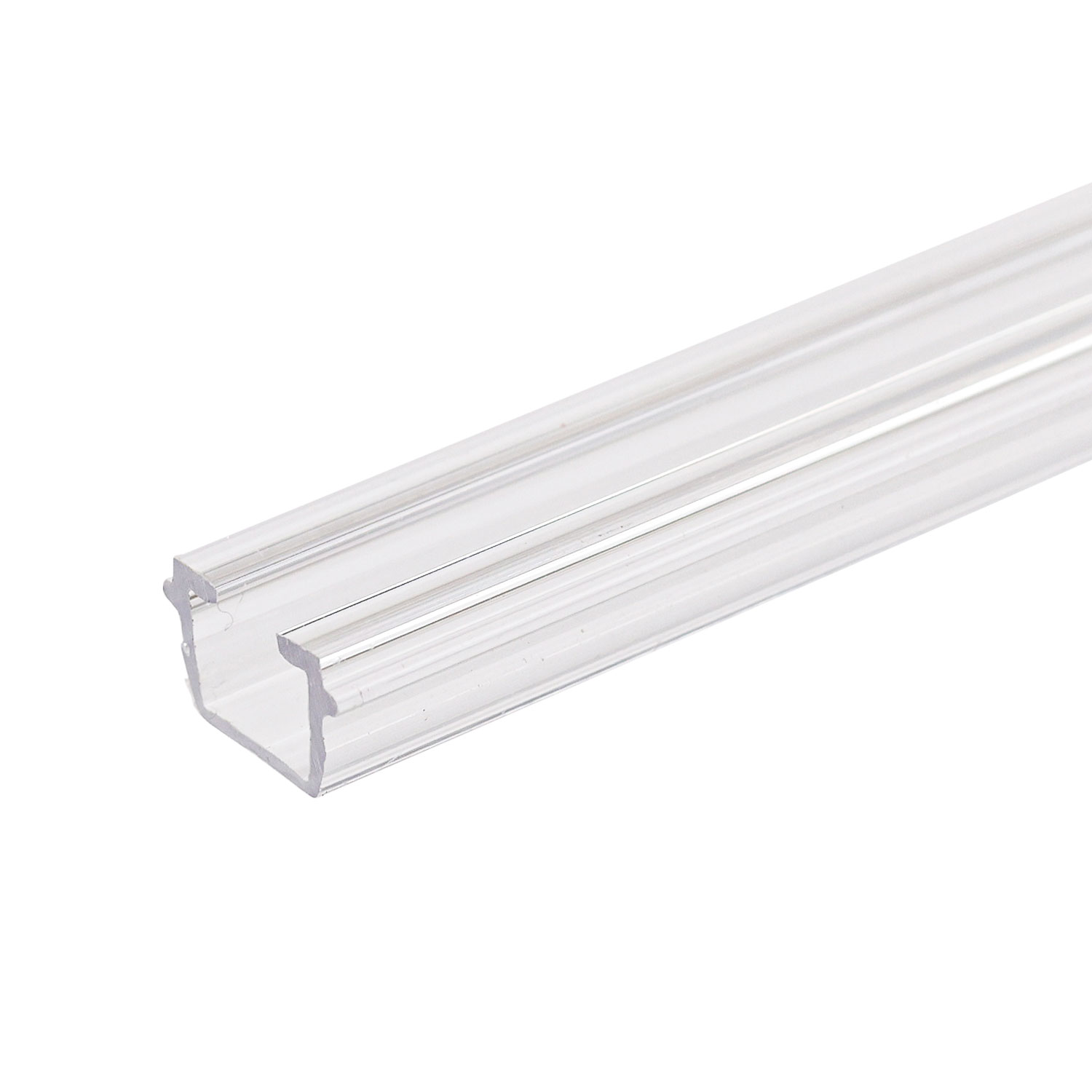 Gardinen-Inlay klar, Innenformat B=9.7 H=6.5mm Schlitz 6mm, 100cm