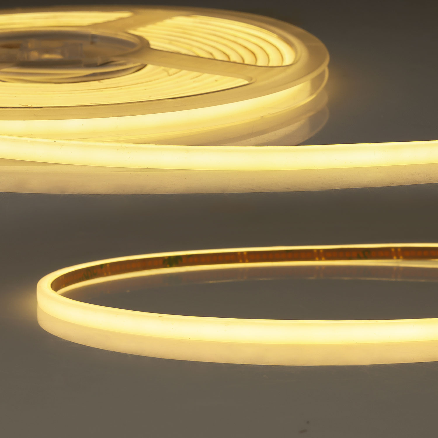 LED NEON930 MiniCut MiniAmp Milky Flexband, 24V DC, 7W, IP20, 3000K, 2.5m Rolle, 400 LED/m