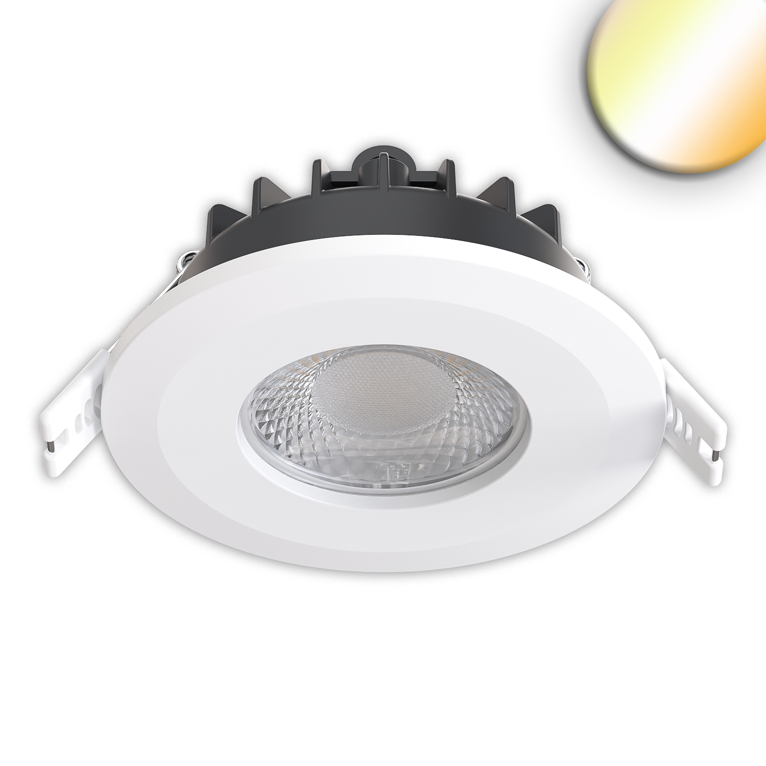 LED Einbaustrahler Vario-68, 4W|6W, 60°, 2700|3000|4000|6000K, IP65, CRI90, weiß